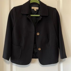 Black blazer - hip length